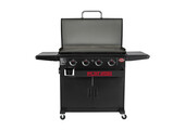 Char-Griller Flat Iron 4B 4-pits Plancha gasbarbecue