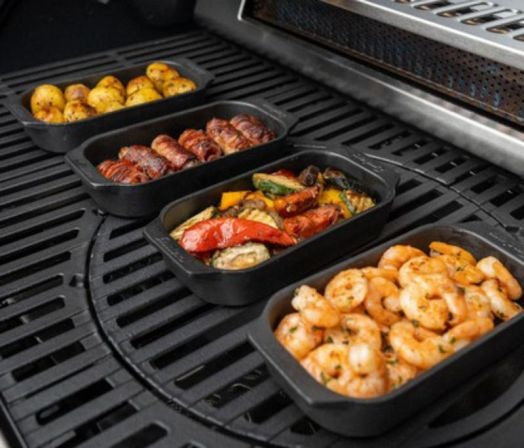 Enders Gietijzeren Tappasschalenset | 4 stuks