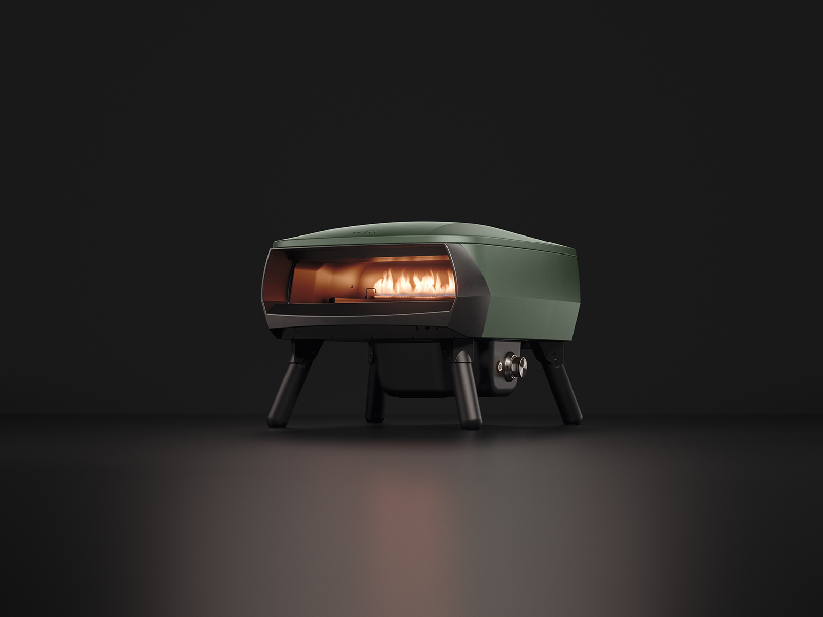 Witt Piccolo Rotante 13" Pizza Oven Mat Green
