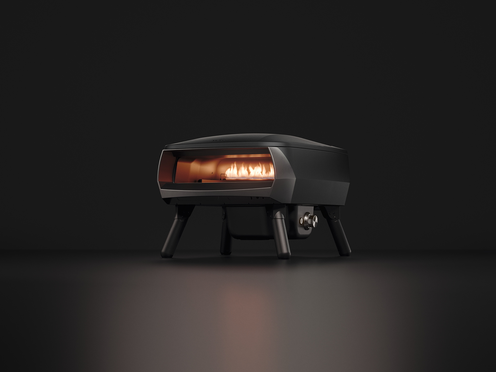 Witt Piccolo Rotante 13" Pizza Oven Mat Black
