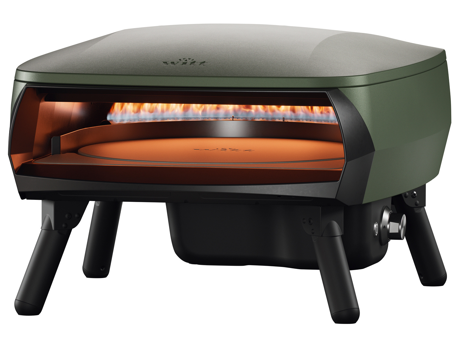 Witt Piccolo 16" Rotante Pizza Oven Mat Green