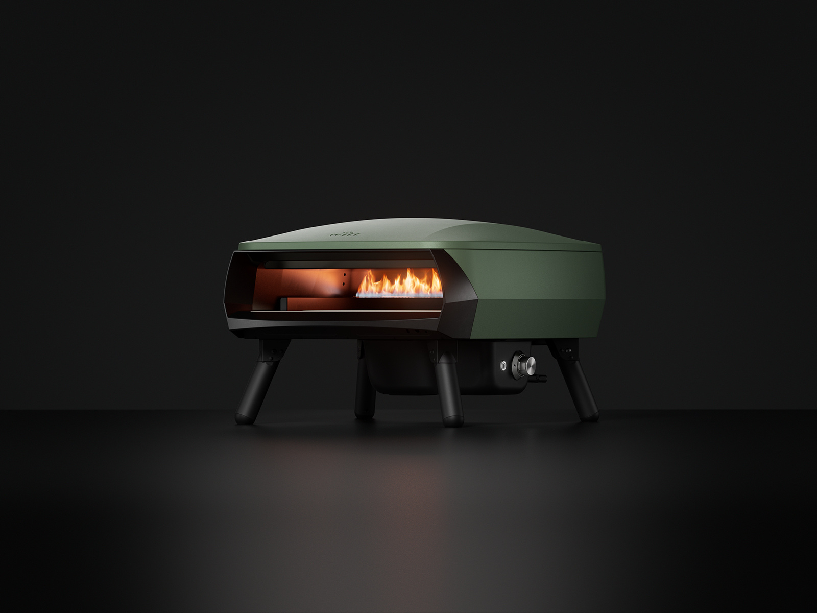Witt Piccolo 16" Rotante Pizza Oven Mat Green