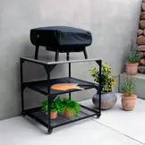 Witt Pizzaoven tafel op wielen