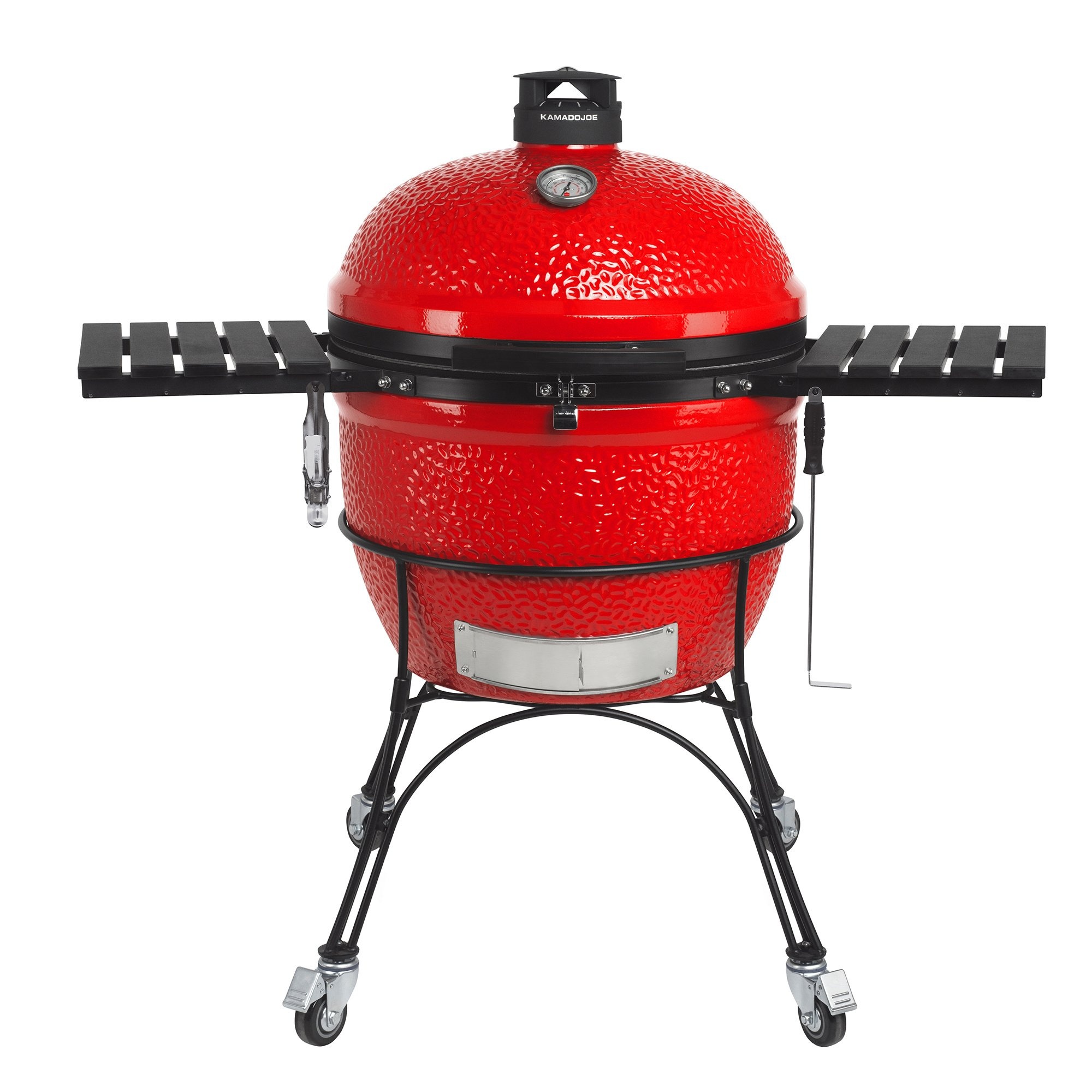 Kamado Joe Big Joe II met onderstel en zijtafels