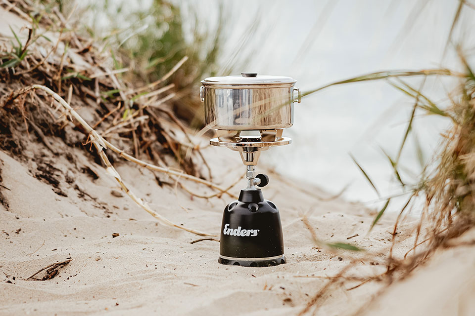 Enders Culina draagbare RVS pannenset 4-delig