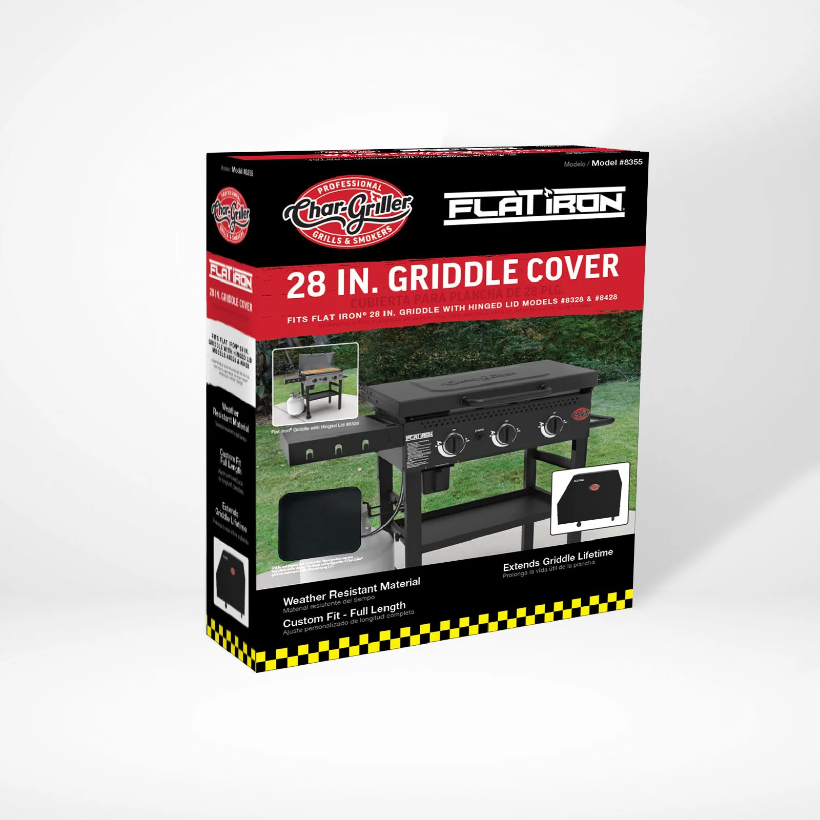Char-griller Beschermhoes voor Flat Iron 3-pits Plancha