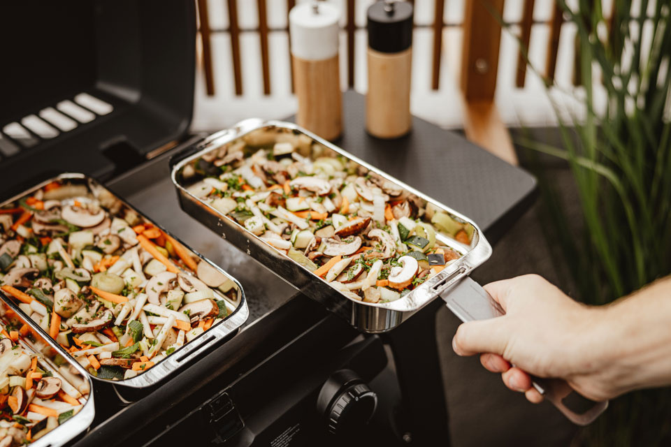 Enders RVS Grillpan en -Trays voor Urban II- en Explorer II serie