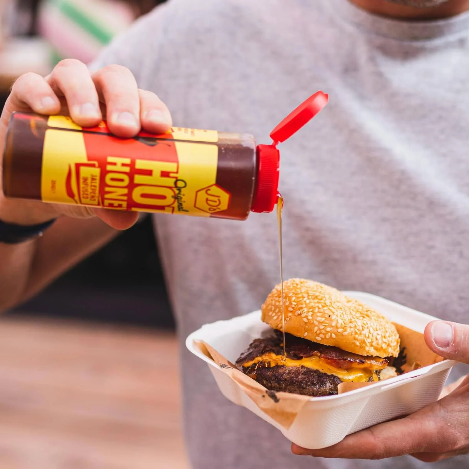 JD’s Hot Honey Original 350 g