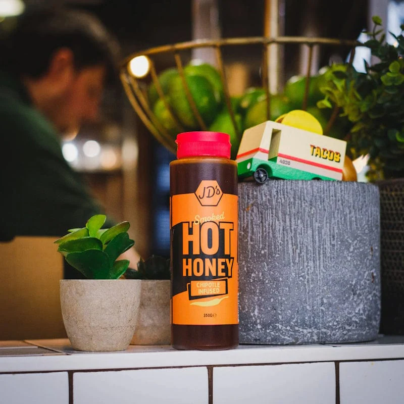 JD’s Hot Honey Smoked 350 g