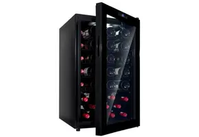 El Fuego Wijnkoelkast 41 flessen - vol glazen deur