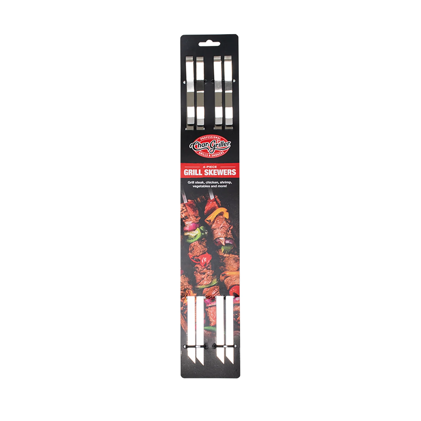 Char-Griller RVS spiezen, set van 4