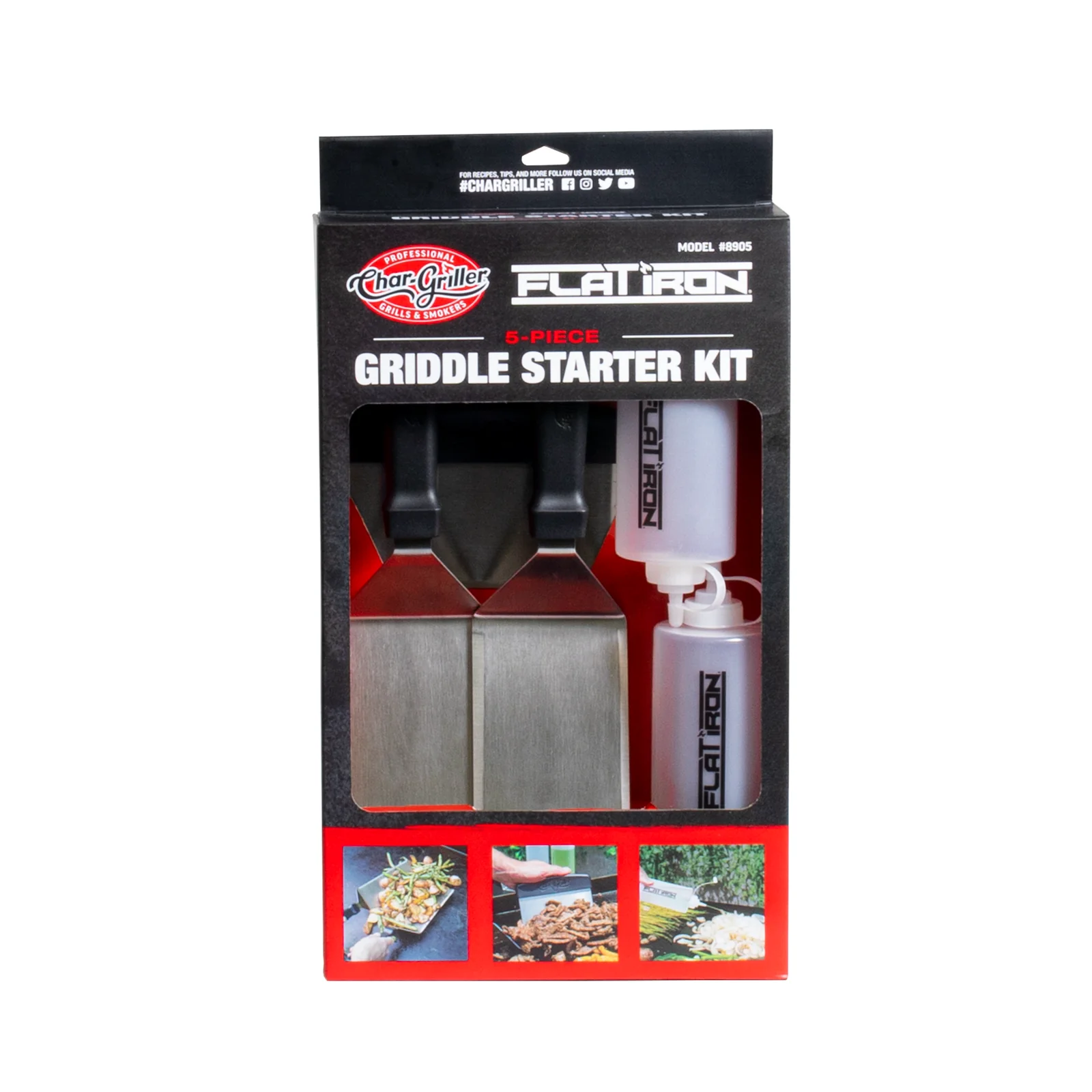 Char-Griller Plancha set 5-delig