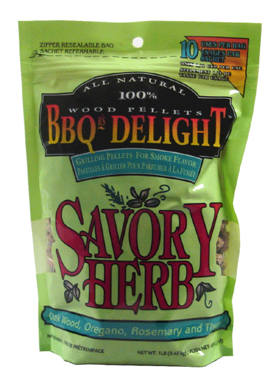 BBQr's Delight Savory Herb pellets 450 g