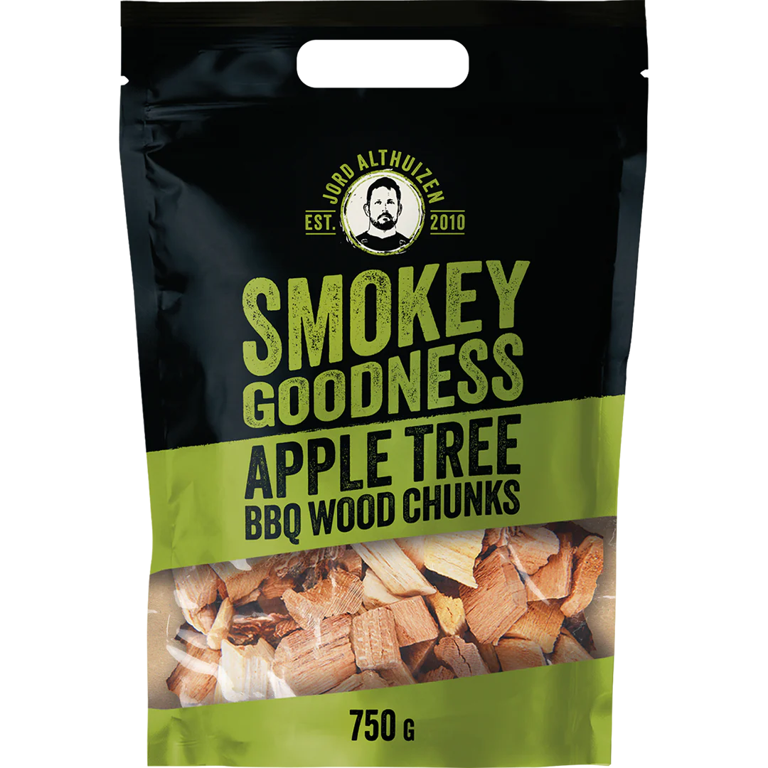 Smokey Goodness BBQ Wood Apple Chunks 750 g