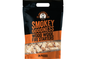Smokey Goodness Fire Starter Wood Wool 24 stuks