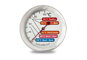 ETI Analoge vlees thermometer 60 mm