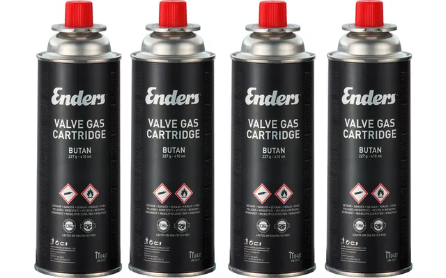Enders 4-delige Gasvulling-Set Butaan 227 gr