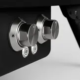 Witt Etna 16" Rotante Control Pizza Oven Mat Black