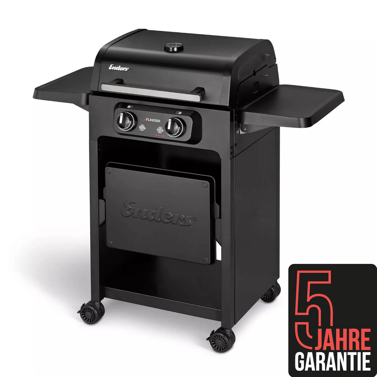 Enders eFlavour Pro 2 Turbo Zwart Elektrische barbecue