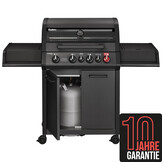 Enders Monroe Pro 4 SIK Turbo Gas Barbecue Mat Zwart