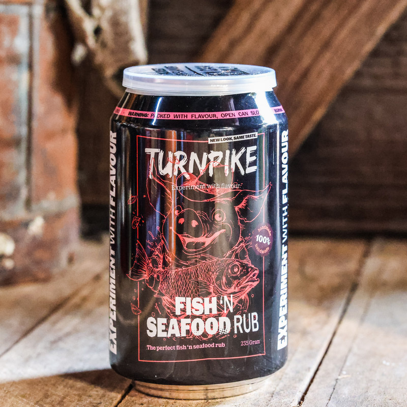 Turnpike Fish 'n Seafood Rub 235 g