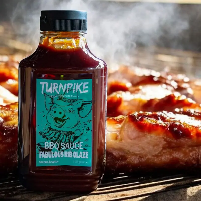 Turnpike Fabulous Rib Glaze BBQ Sauce 445 g