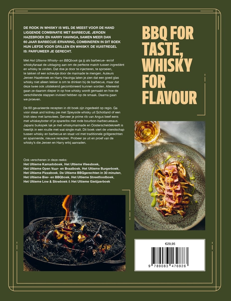 Het Ultieme Whisky- en BBQboek
