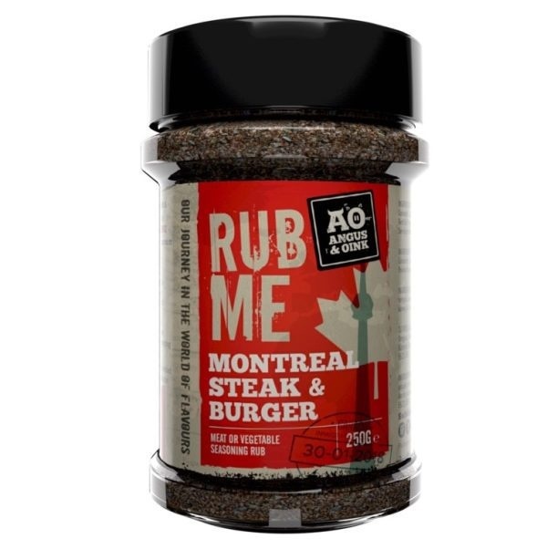 Angus & Oink Montreal steak & burger 250 gr.