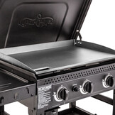 Char-Griller Flat Iron 3B 3-pits Plancha gasbarbecue (Showmodel)