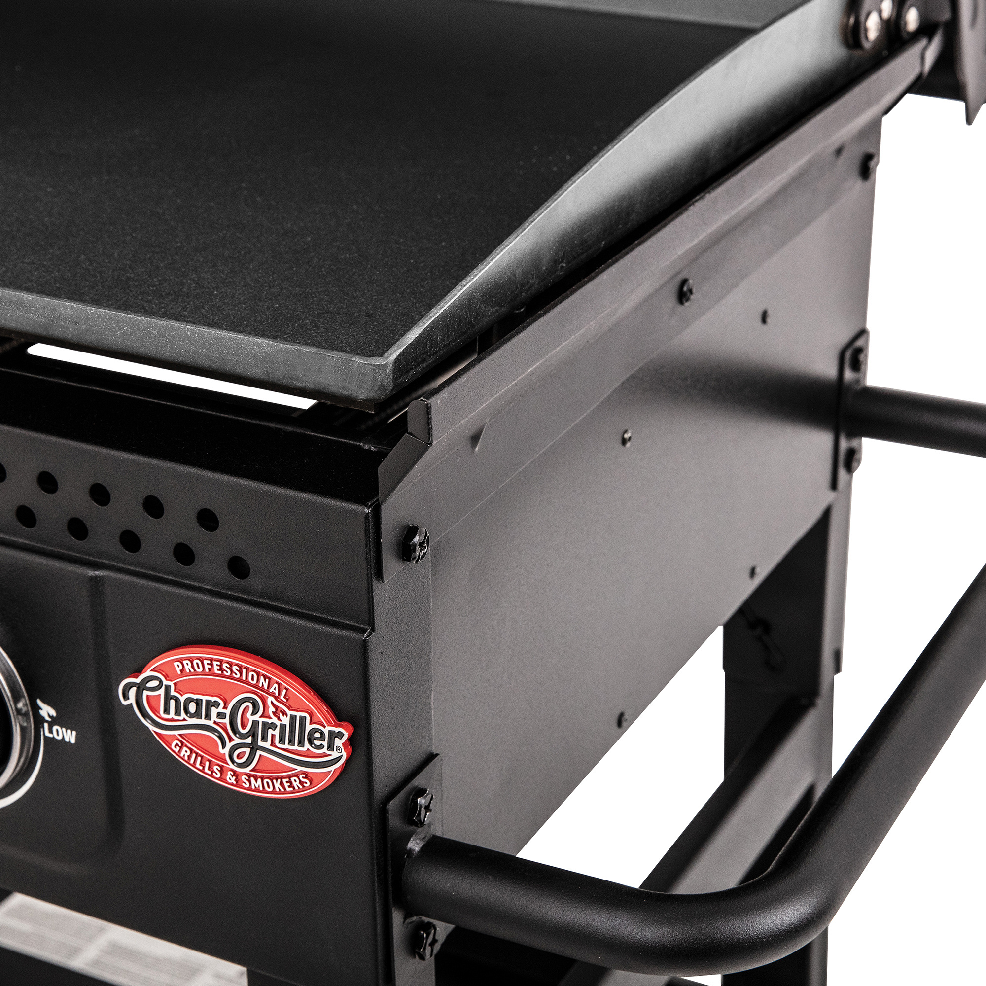 Char-Griller Flat Iron 3B 3-pits Plancha gasbarbecue (Showmodel)