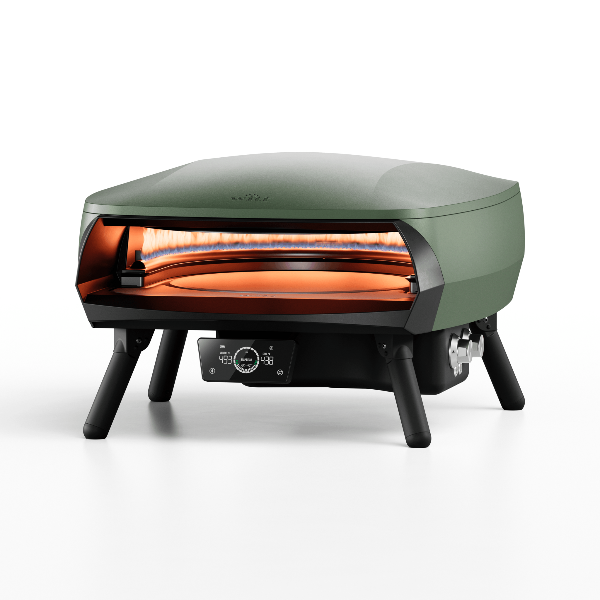 Witt Etna 16" Rotante Control Pizza Oven Mat Green