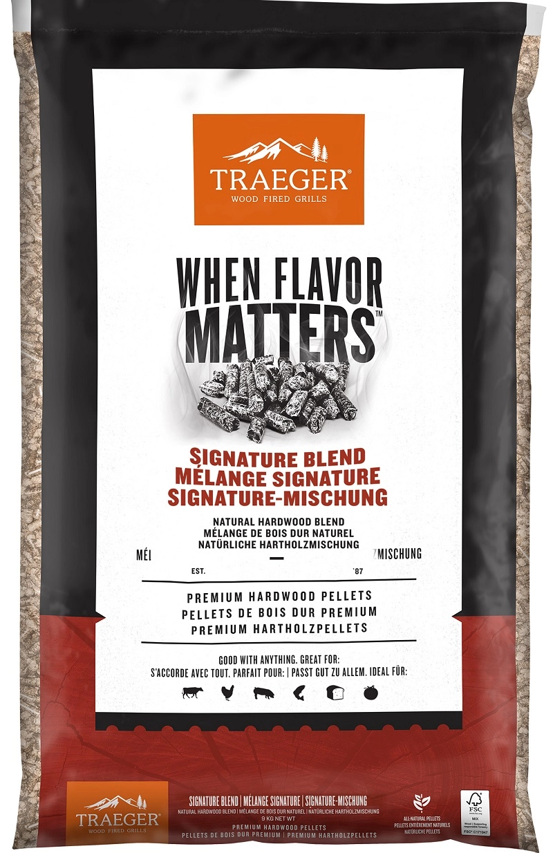 Traeger 9 kg Signature Blend Pellets