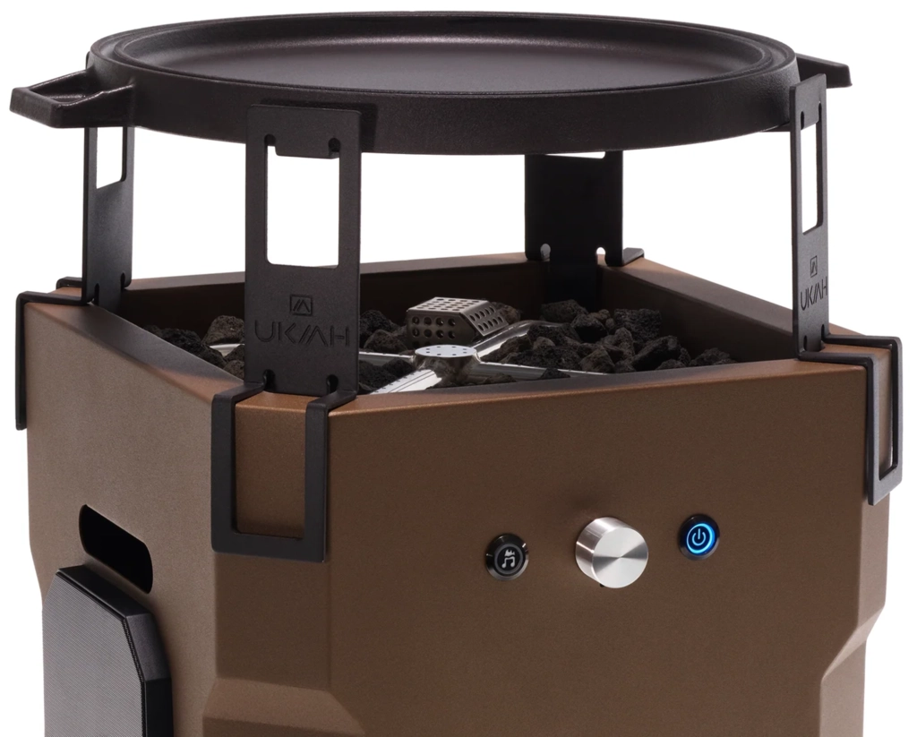 Ukiah gietijzeren kookplaat voor Tailgater