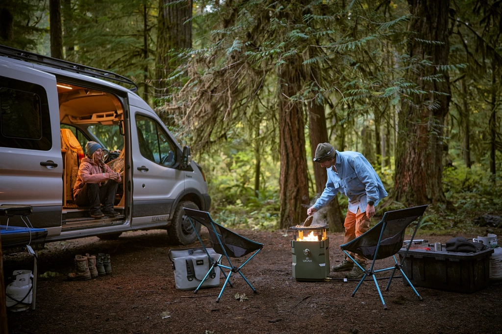 Ukiah gietijzeren kookplaat voor Tailgater