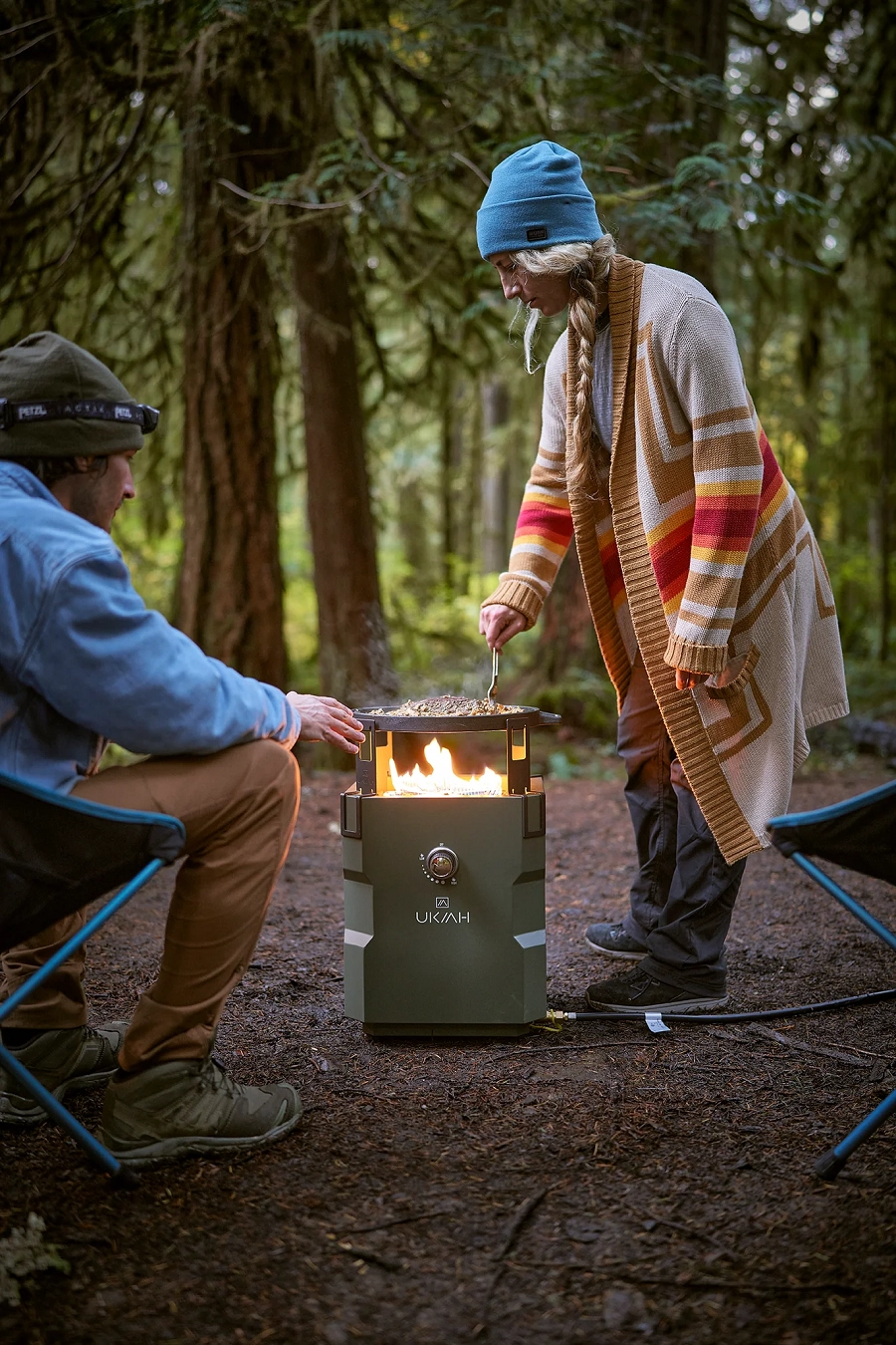 Ukiah gietijzeren kookplaat voor Tailgater