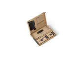 Witt Pizza gereedschapskist 14" schep, snijwiel, deegschraper | Zwart