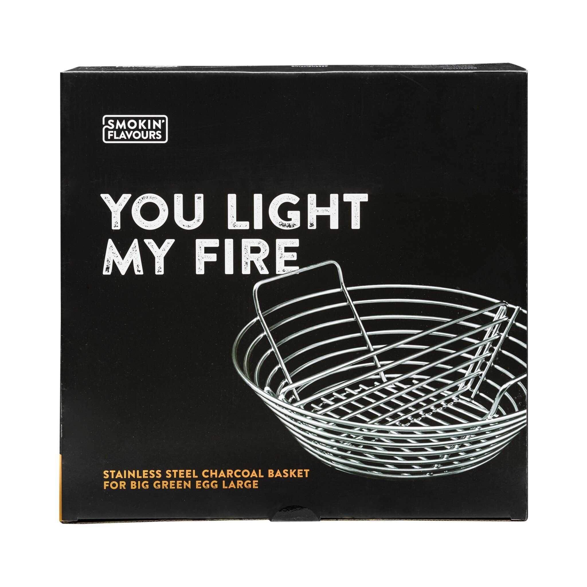 Smokin’ Flavours Houtskoolmand voor Big Green Egg, Grill Guru Large