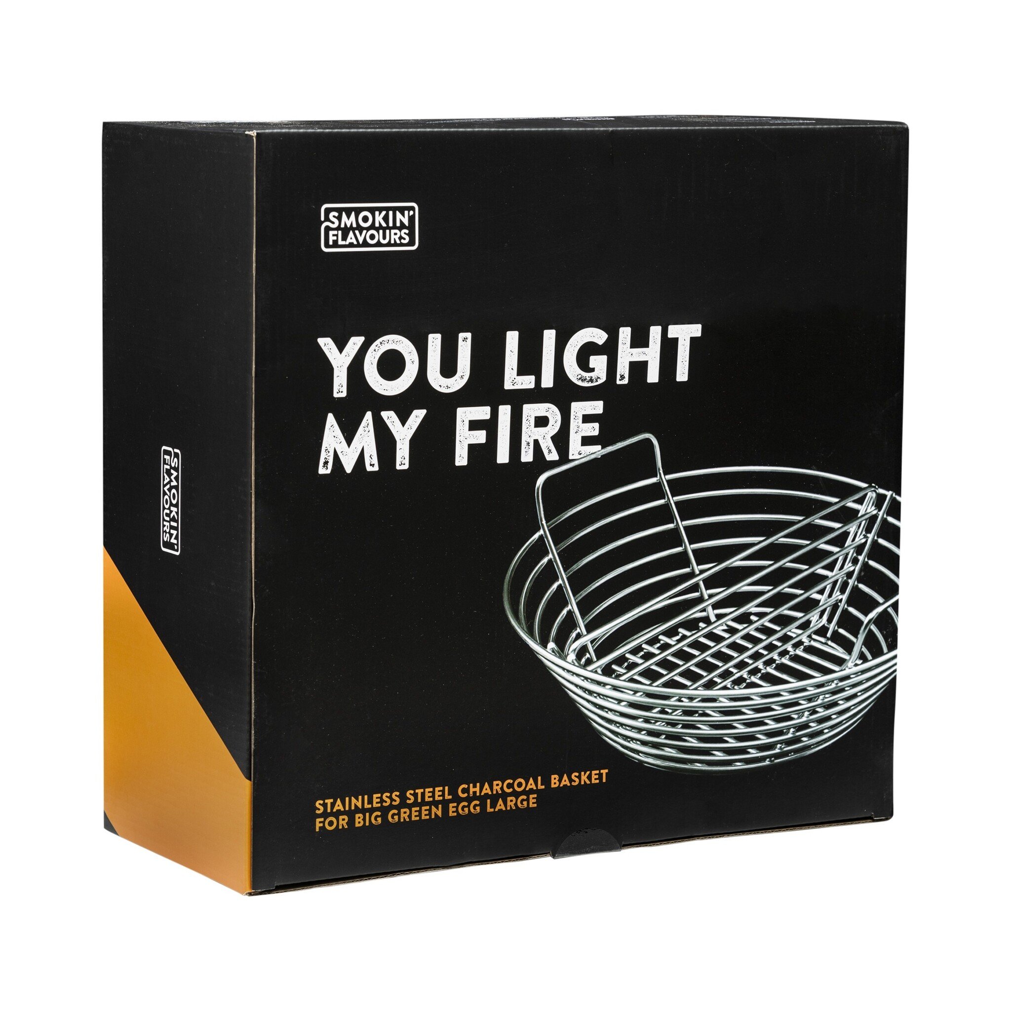 Smokin’ Flavours Houtskoolmand voor Big Green Egg, Grill Guru Large