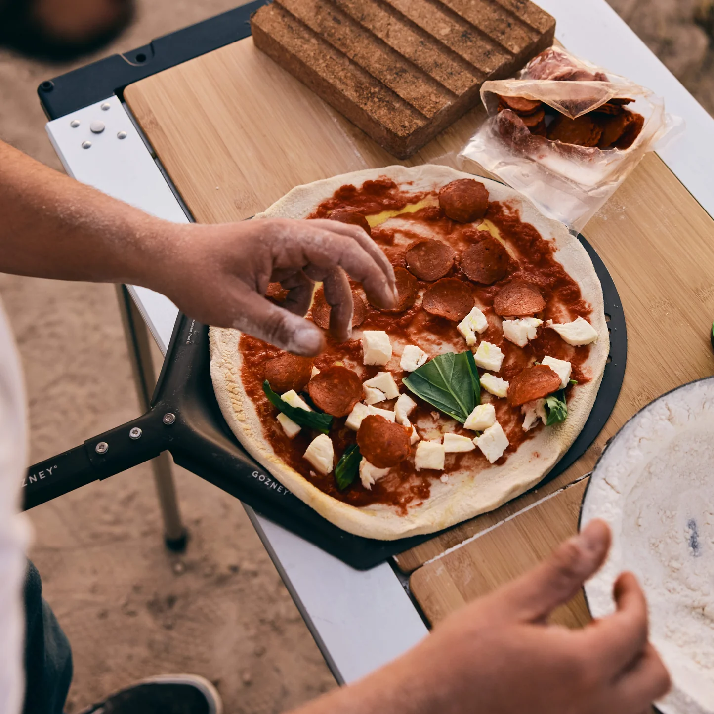 Gozney Venture korte Pizza Schep 12"