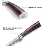 Paudin N10 Uitbeenmes 15 cm - Universal