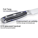 Paudin D7 Groentemes 9 cm – Ultra Dark