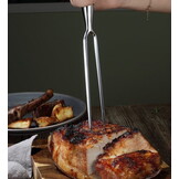 Paudin D9 Vleesmes en Vork 20 cm – Ultra Dark