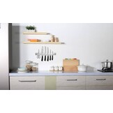 Paudin KB2 Magnetische Messenhouder 45 cm – Geborsteld RVS