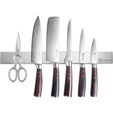 Paudin KB2 Magnetische Messenhouder 45 cm – Geborsteld RVS