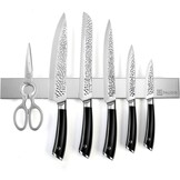 Paudin KB2 Magnetische Messenhouder 45 cm – Geborsteld RVS