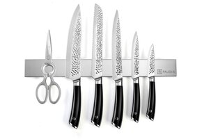 Paudin KB2 Magnetische Messenhouder 45 cm – Geborsteld RVS