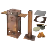 Stoked Braai Premium BBQ, Tuinhaard & Pizzaoven set