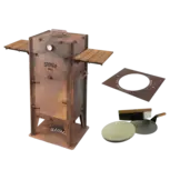 Stoked Braai Italian Pizzaoven, BBQ & Tuinhaard set