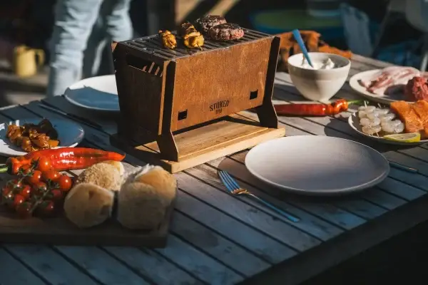 Stoked Mini Tafelbarbecue & Vuurkorf
