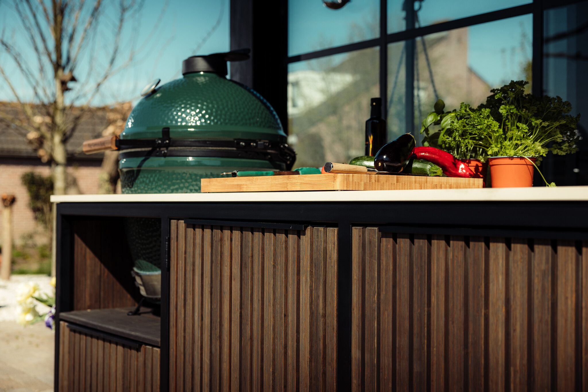 FRAAII Inferno Rhombus XL Buitenkeuken - Kamadomeubel